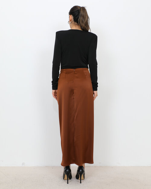 Jupe Longue Satin Fanny