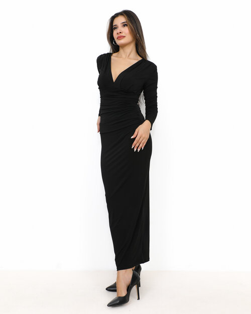 Robe Longue Drapé Mali