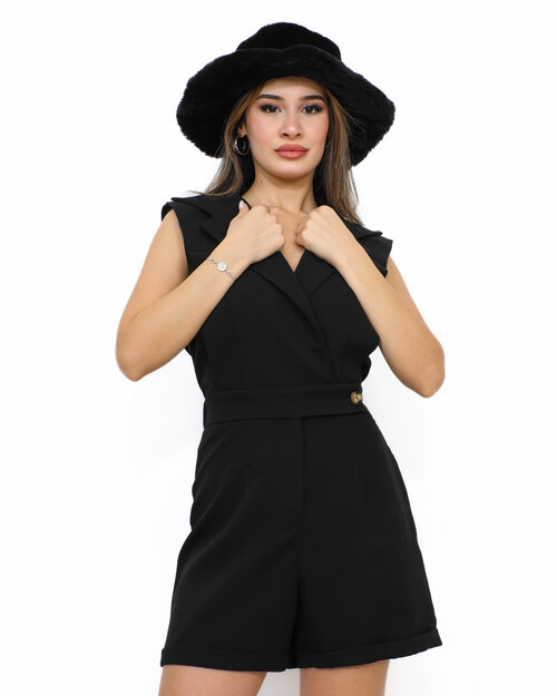 Combishort Noir Lola