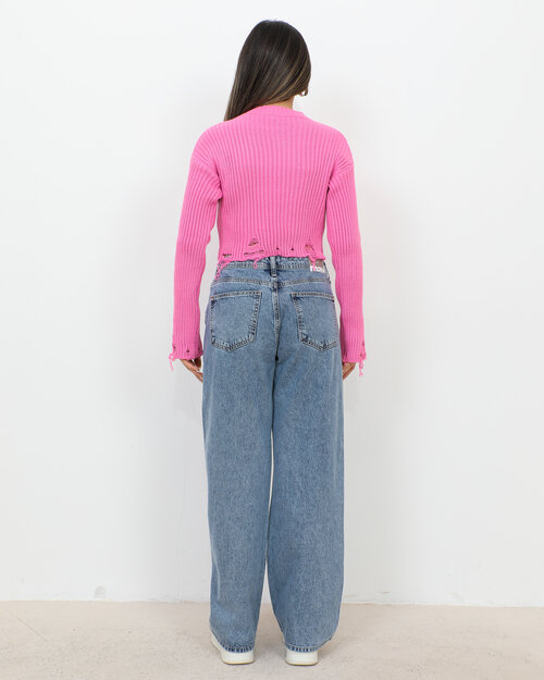 Pull Crop Top Rose Alison