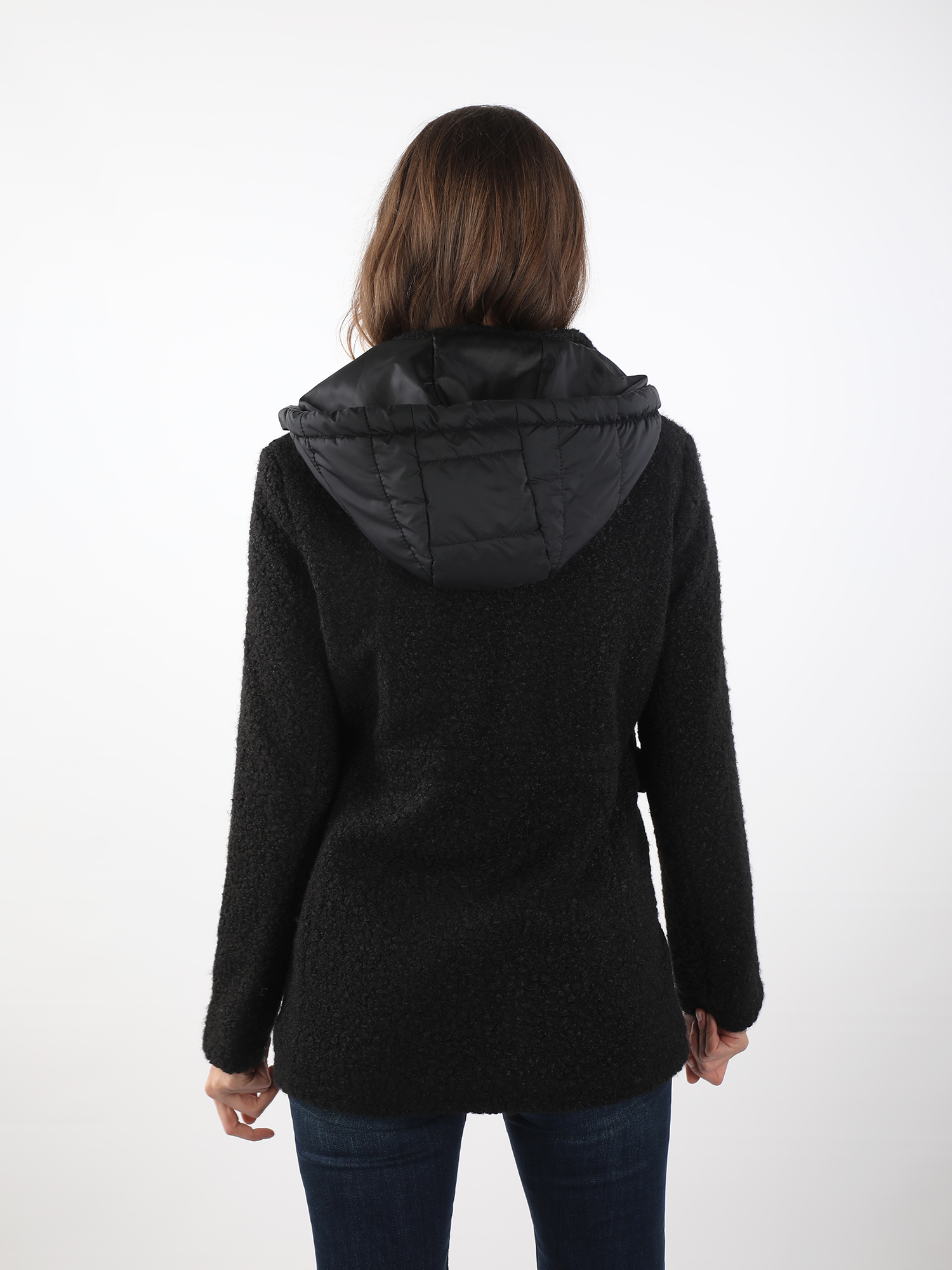 Manteau classique Noir Louise