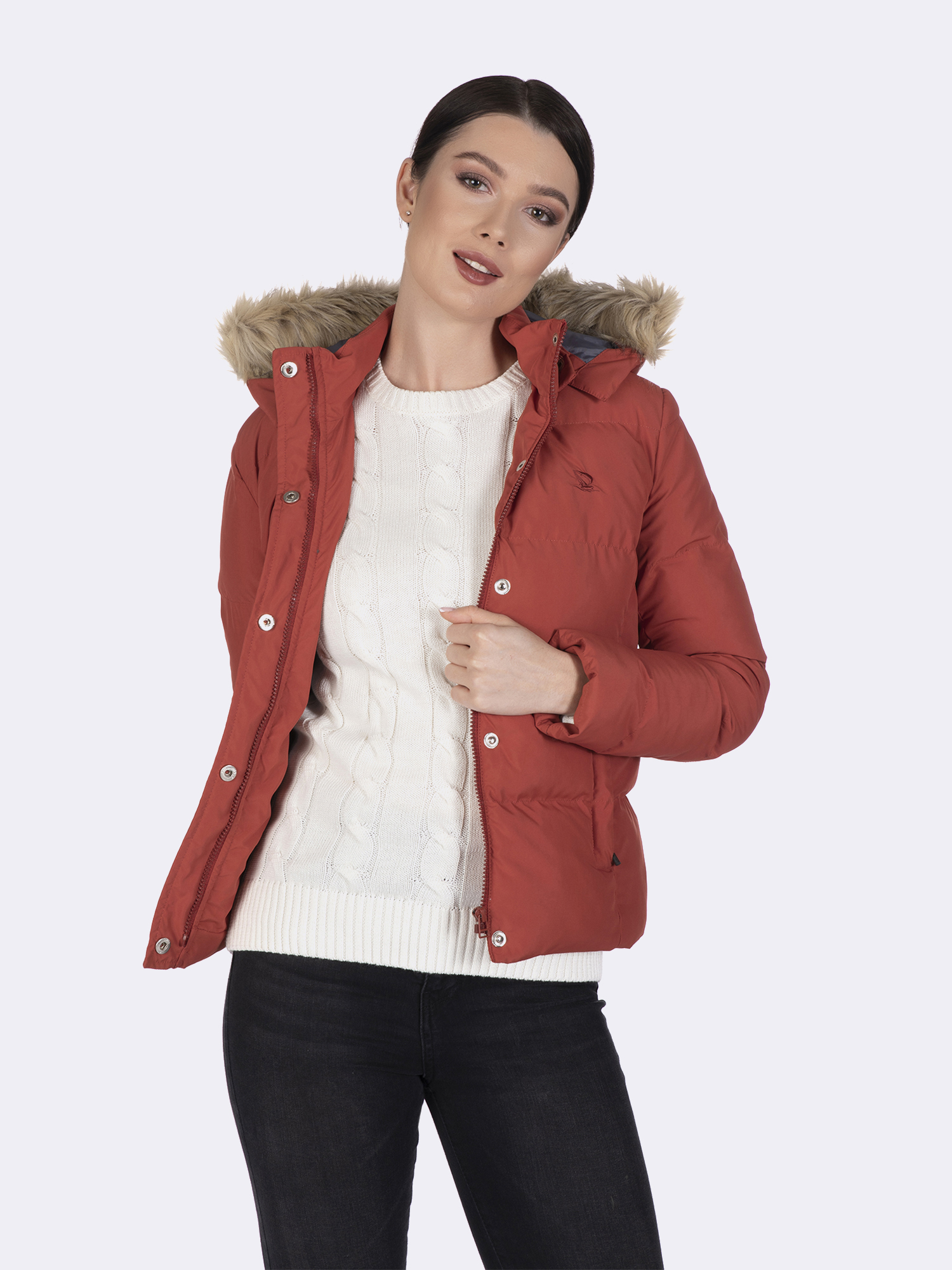 Doudoune Rouille  Tina