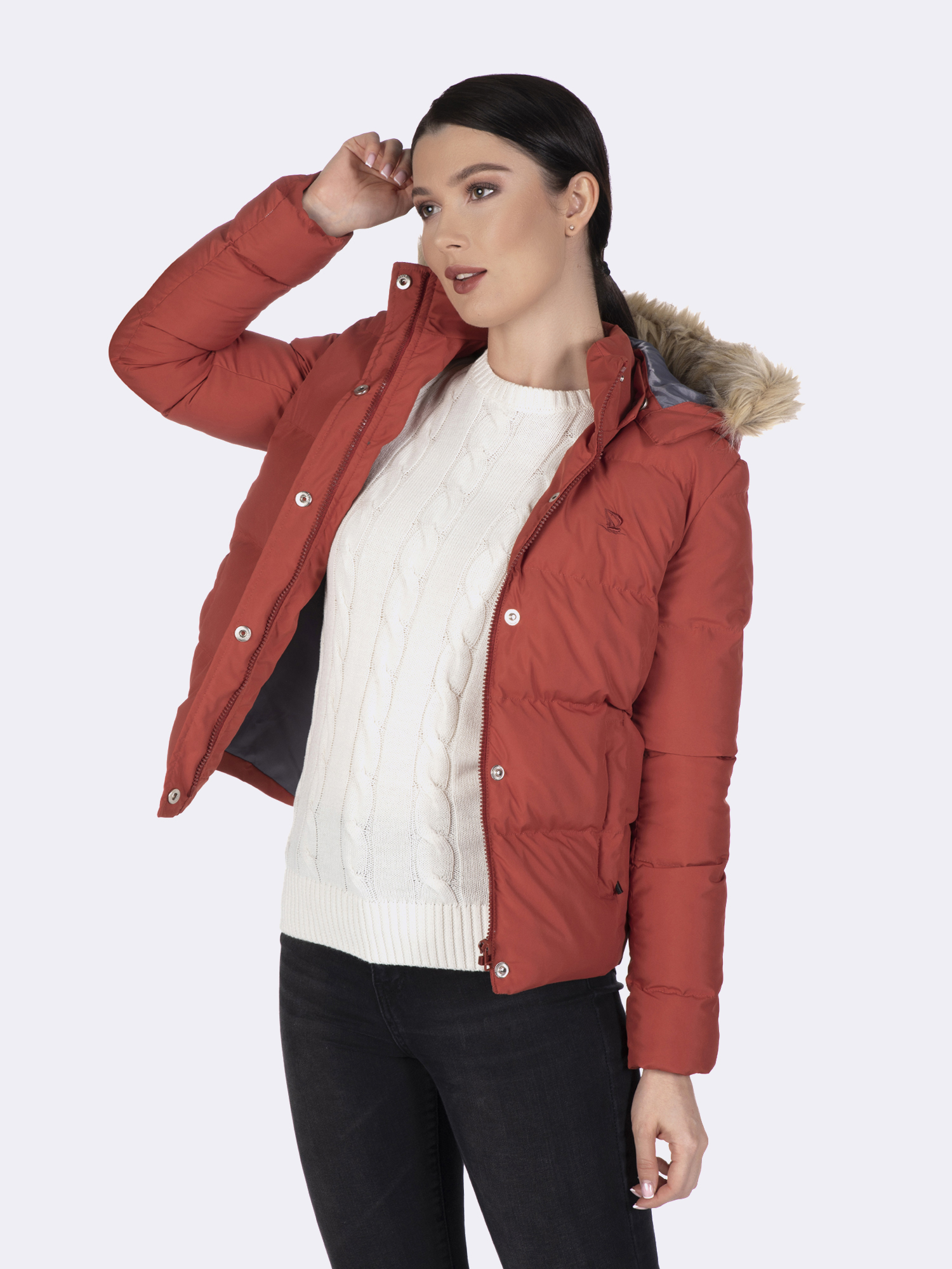 Doudoune Rouille  Tina