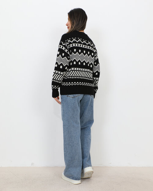 Pull en Maille Noir Clara